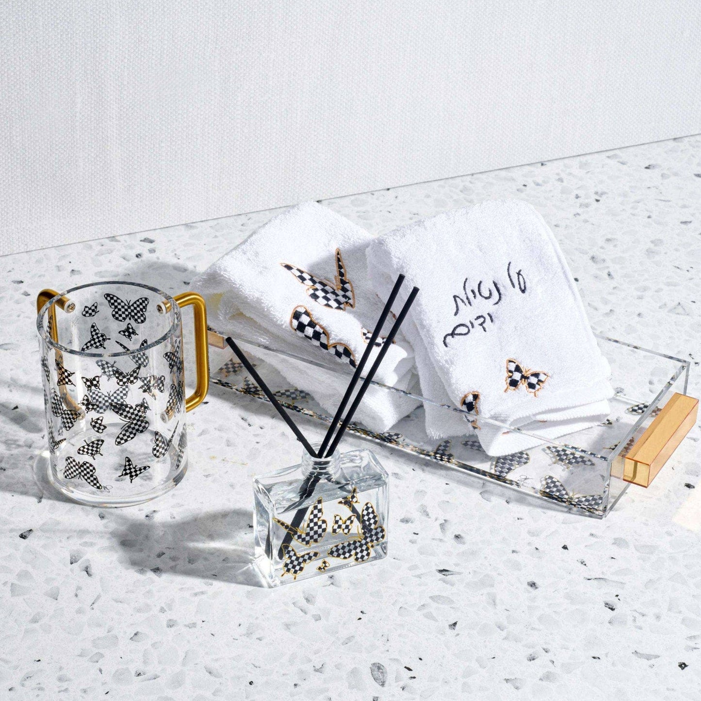 Waterdale Collection - Onyx Butterfly Diffuser