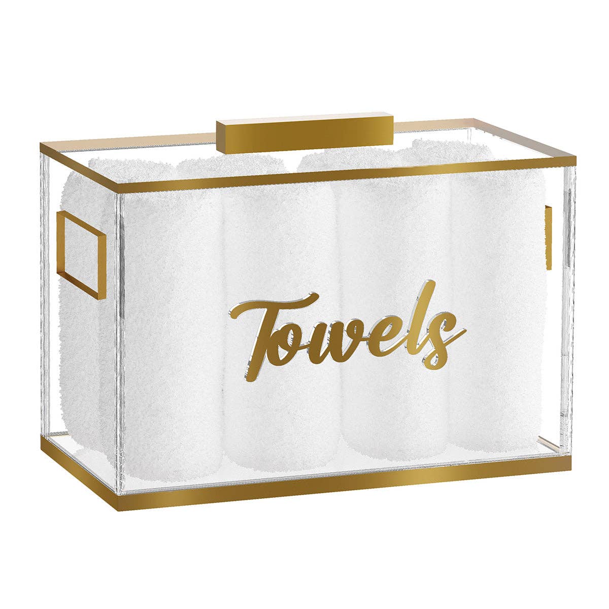 Feldart - Classic Towel Box: Silver