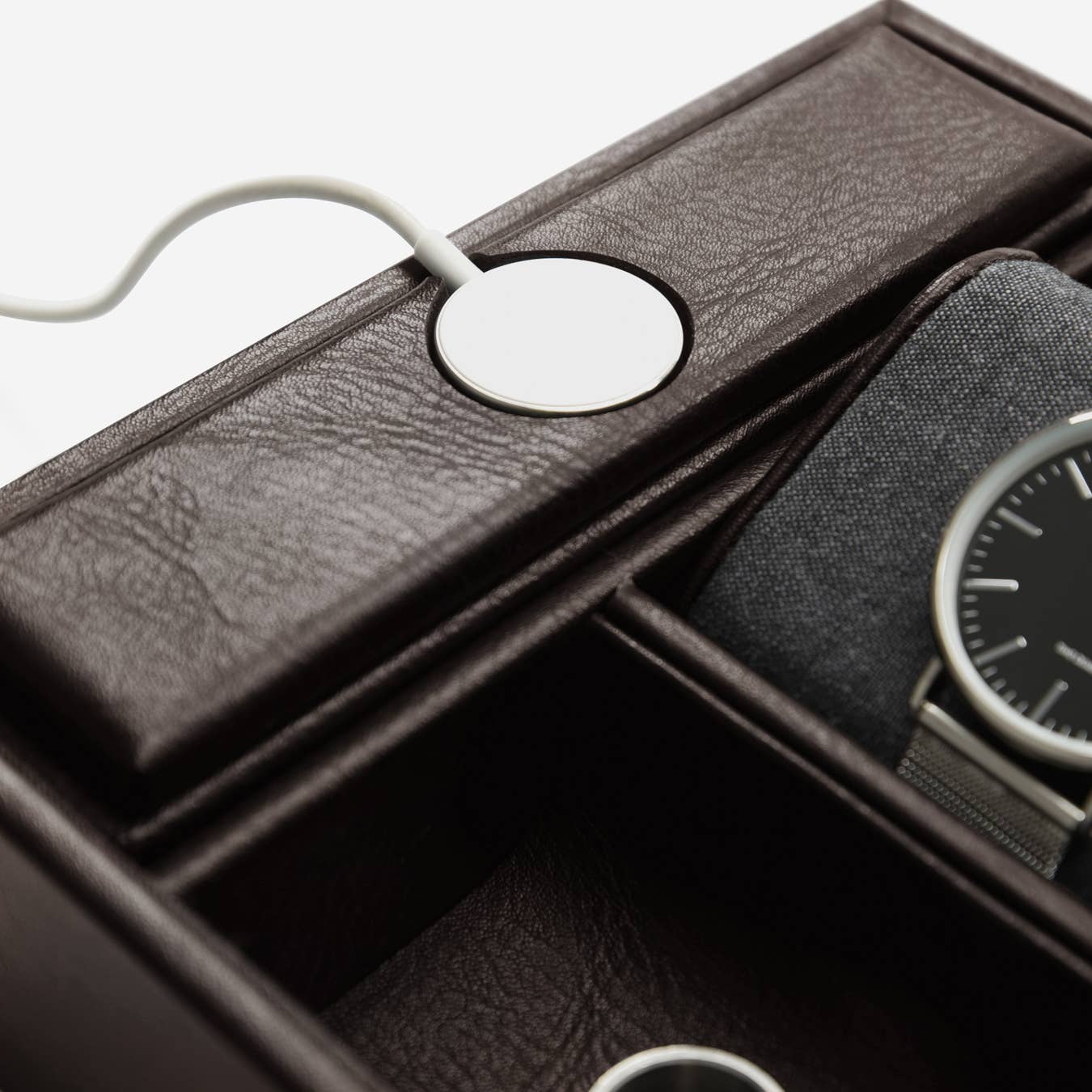 Stackers - Brown Phone Valet