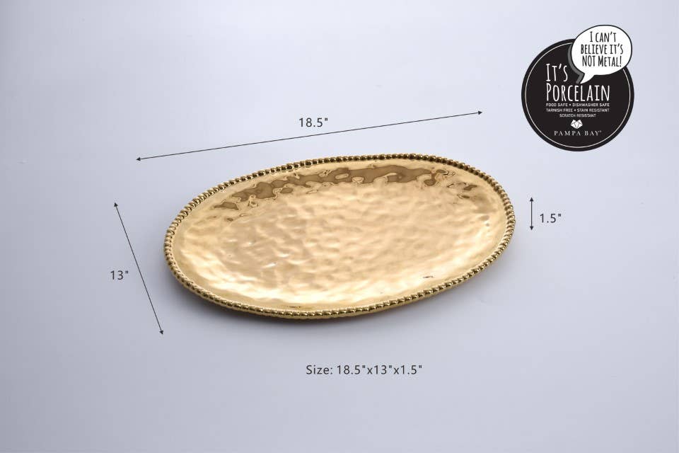 Pampa Bay - Large Oval Platter