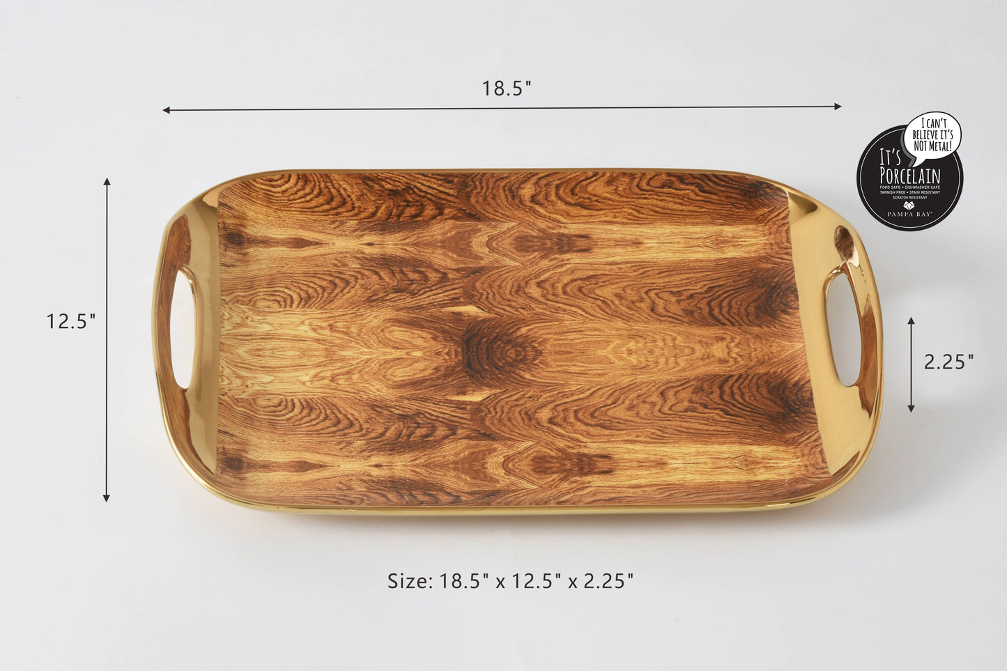 Pampa Bay - Serving Tray with Handles