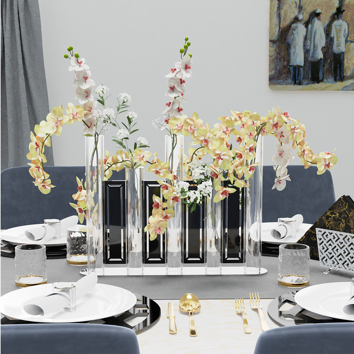 Laser Cut Tube Vase