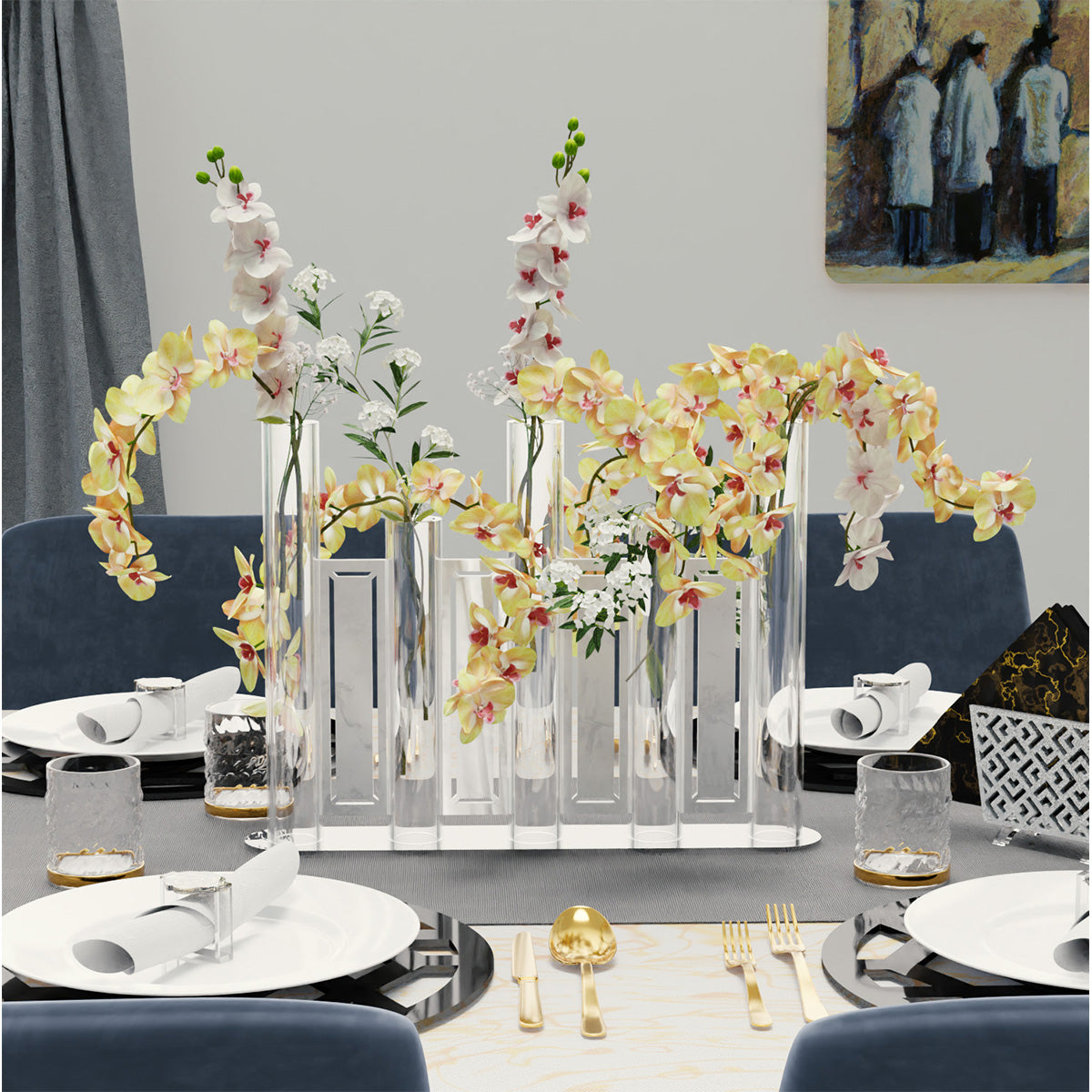 Laser Cut Tube Vase