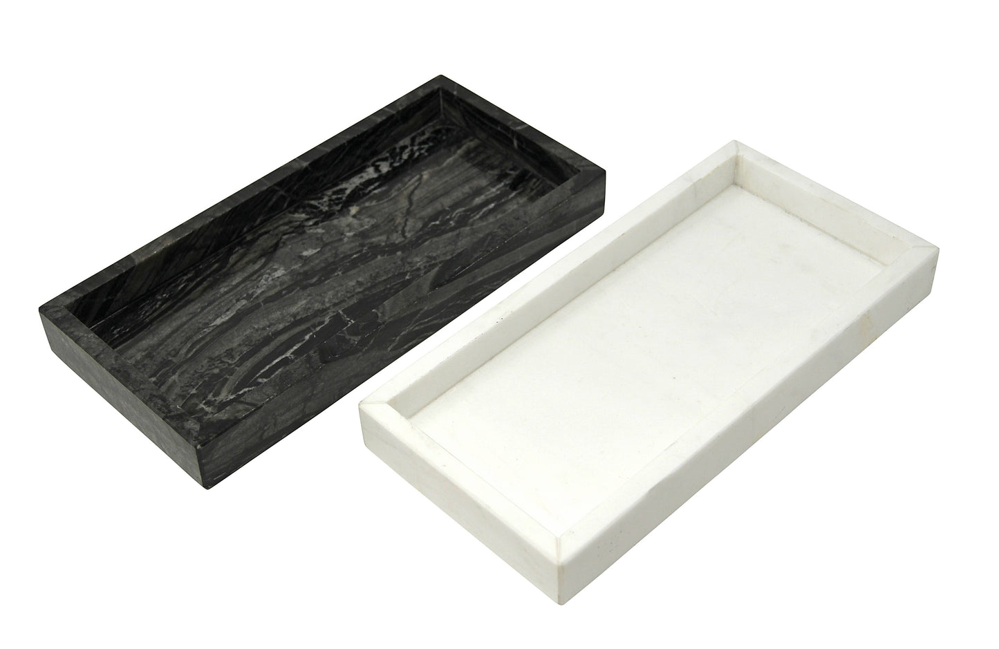 VIVIENCE - White Marble Tray