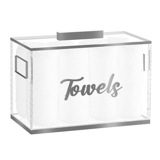 Feldart - Classic Towel Box: Silver