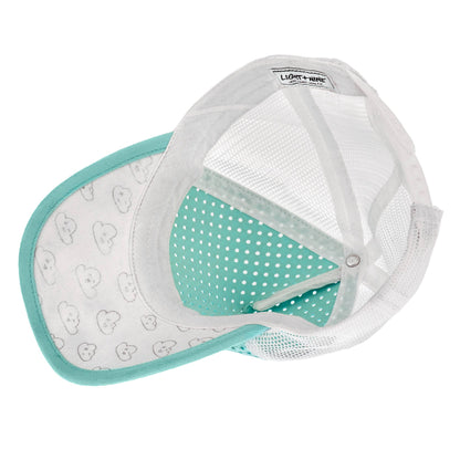 Light + Nine - Trucker Hat Turq